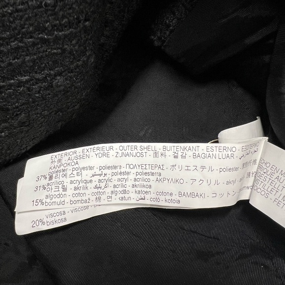 Zara Black Blazer with Silver Buttons - Picture 12 of 13